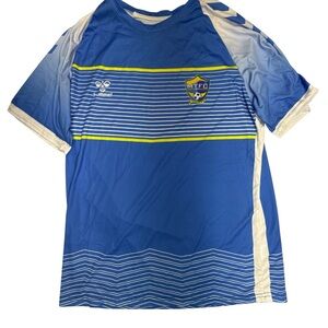 Hummel Blue and White Men's Jersey